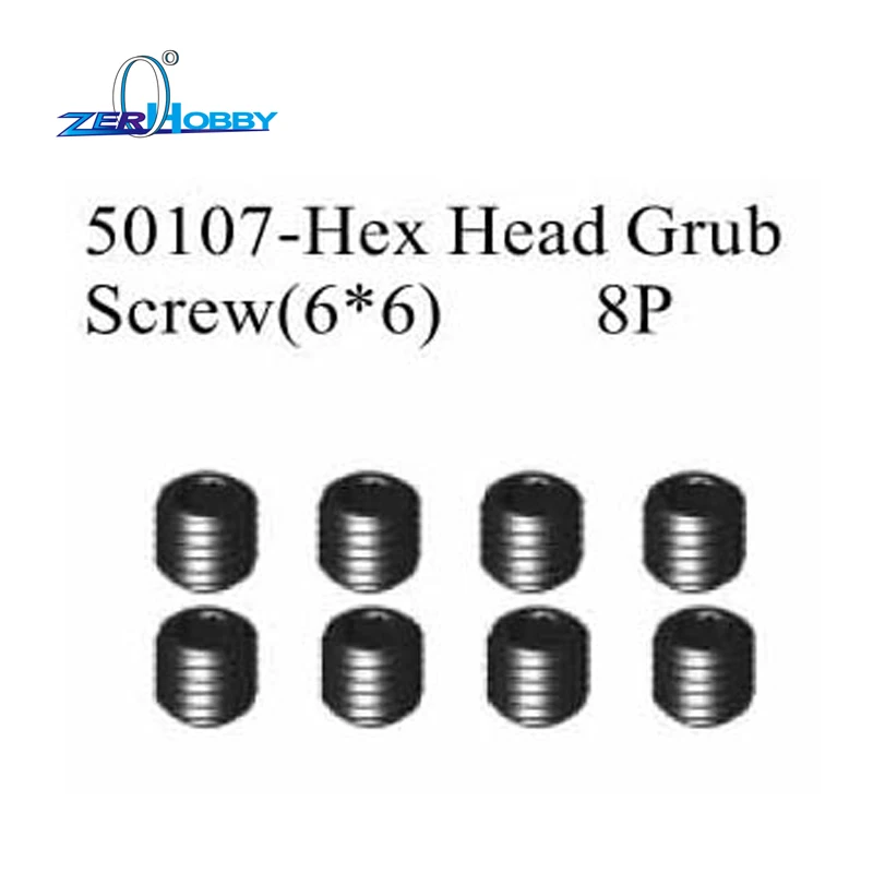 

RC CAR SPARE PARTS HEX HEAD GRUB SCREW FOR HSP 1/5 EP BUGGY 94059 (part no. 50107)