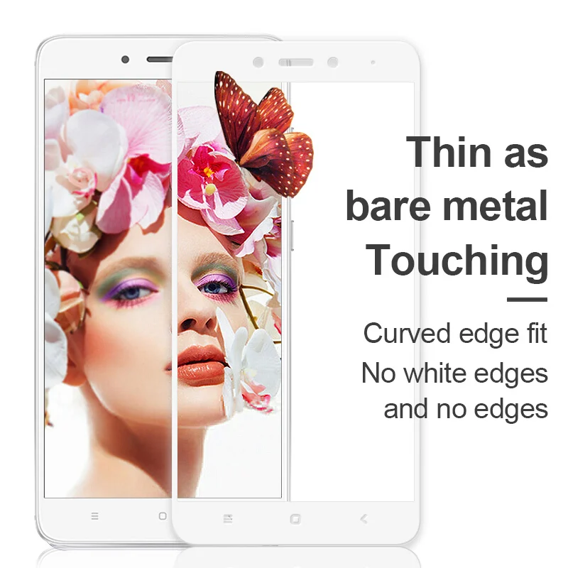 TOMKAS For Xiaomi Redmi 4 32G Glass Screen Protector Scratch Proof Full Cover For Xiomi Redmi 4 16G 4X 4A 5A Tempered glass