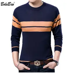 BOLUBAO модный бренд для мужчин свитер осень мужской с круглым вырезом Slim Fit Knittwear Топ свитеры для женщин Двойные пуловеры