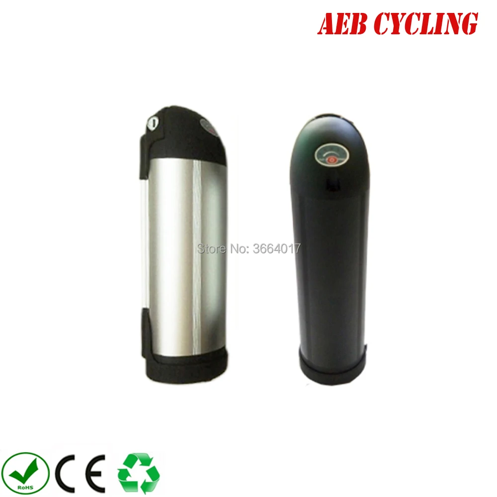 Perfect High power china electric bike Li-ion 36V 11.6Ah bottle type down tube battery for fat tire bike city bike with charger 1