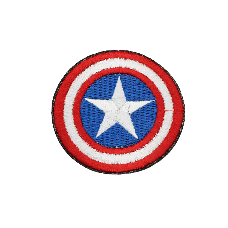 

1pc Large United States Post 70mm/2.85 inch Superhero Cute Cartoon Avengers Electric Embroidery Patch Ironing Sticker