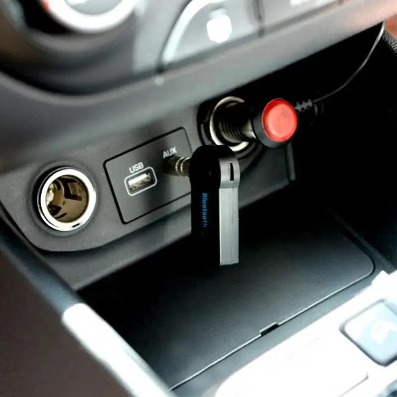 3 5 мм AUX беспроводной Bluetooth 0 адаптер вызова громкой связи автомобильный