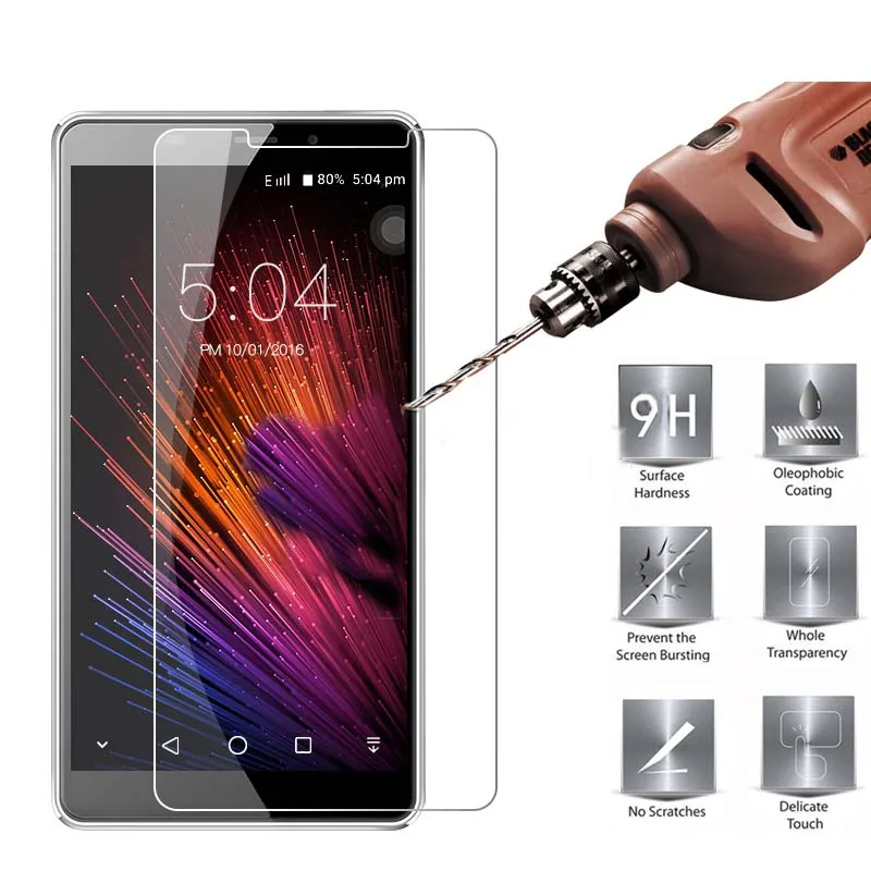 Tempered-Glass-For-original-Leagoo-M8-LCD-Screen-Protector-9H-2-5D-On-Phone-Protective-Film