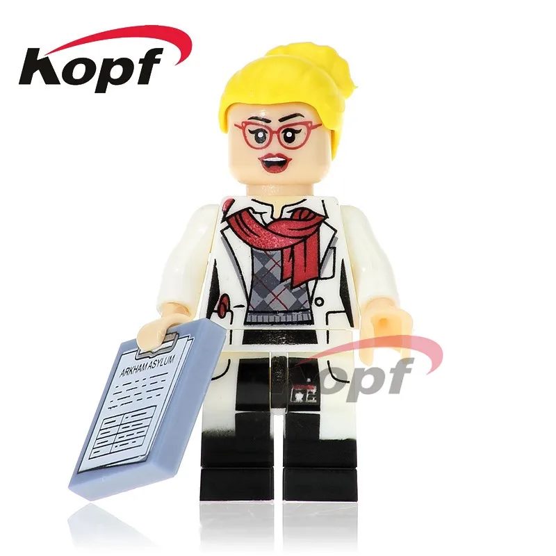

Single Sale Super Heroes Watchman Scarecrow Superman Bricks Building Blocks Bricks Collection DIY Toys for children PG282