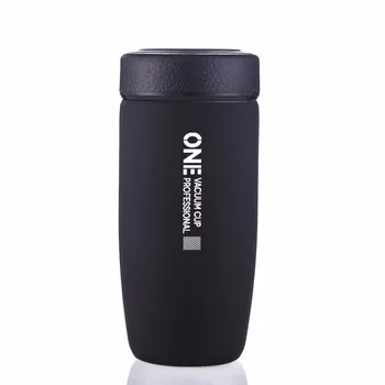 

ONEISALL Thermocup Coffice Mug for Tea Stainless Steel Tea Cup Vacuum Flask Thermos Bottle Insulation Coffee Mug with Filter