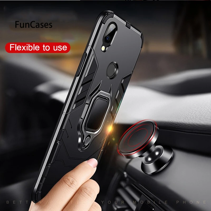 Защитный чехол для Xiaomi mi 8 Lite Pro Red Note 7 6 5 Plus Xiao Max 3 2 x s 6X 5X Finger Ring Fundas|Бамперы| |