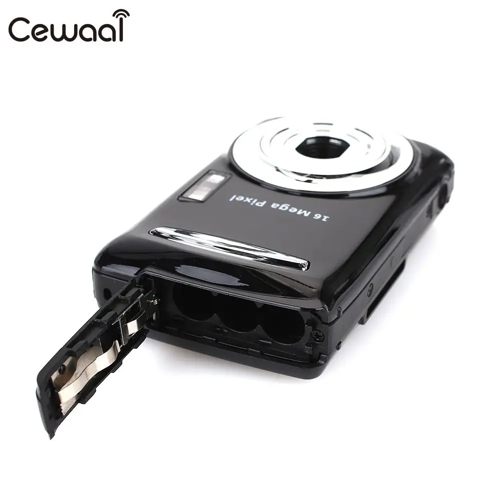 Cewaal Black Ultra Photo 1.6MP 1080P HD Цифровая камера DVR 16MP 1080P HD камера точный видеорегистратор 16MP 1080P камера DV