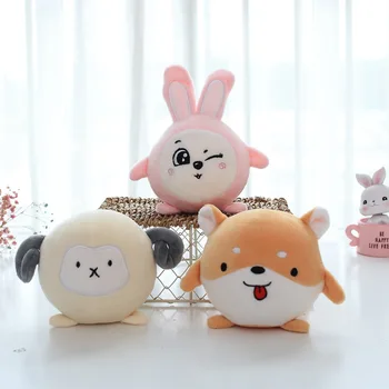 

10cm Cute Dog Rabbit Sheep Plush Toys Slowly Rebound Doll Stuffed Plush Doll Squeezing Creative Children Toy Gift