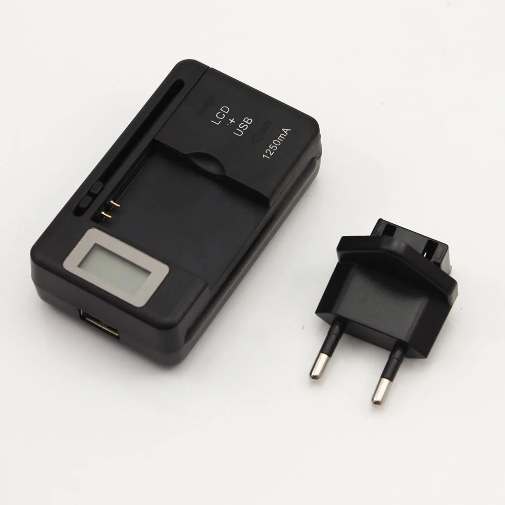 EU/US/UK/AU PLUG New Mobile Universal Battery Charger For