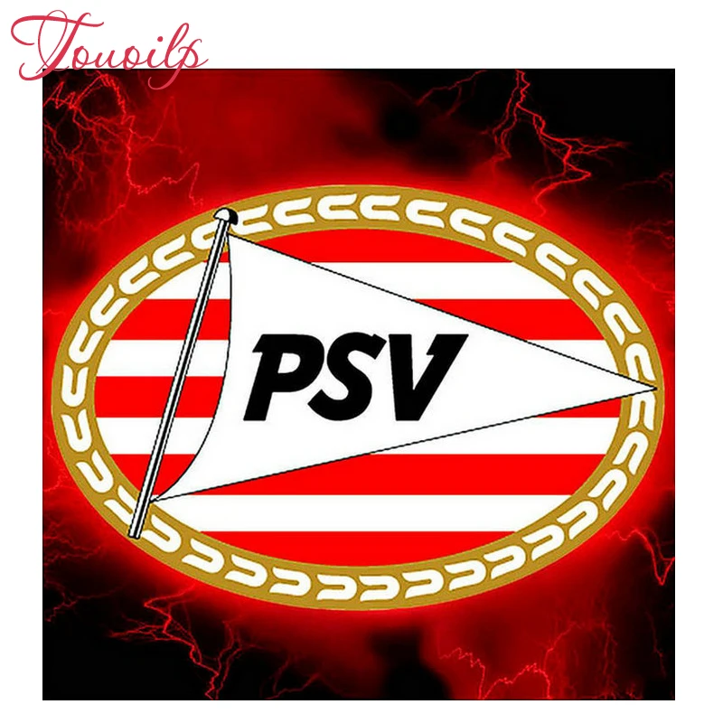 Алмазная вышивка с логотипом psv алмазная живопись крестиком картина стразы