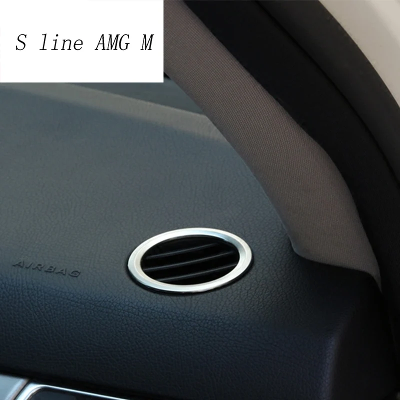 

Car styling for Mercedes benz ML GLE W166 coupe C292 GLS dashboard air conditioning vent cover trim Interior Auto accessories