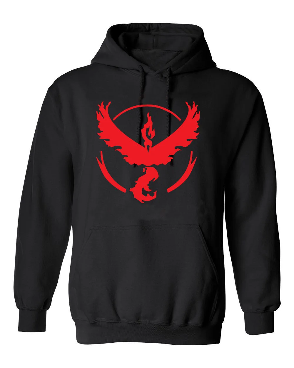 Pokemon Go Hooded Team Valor Instinct Mystic Symbol Cosplay Costume Hoodie gift