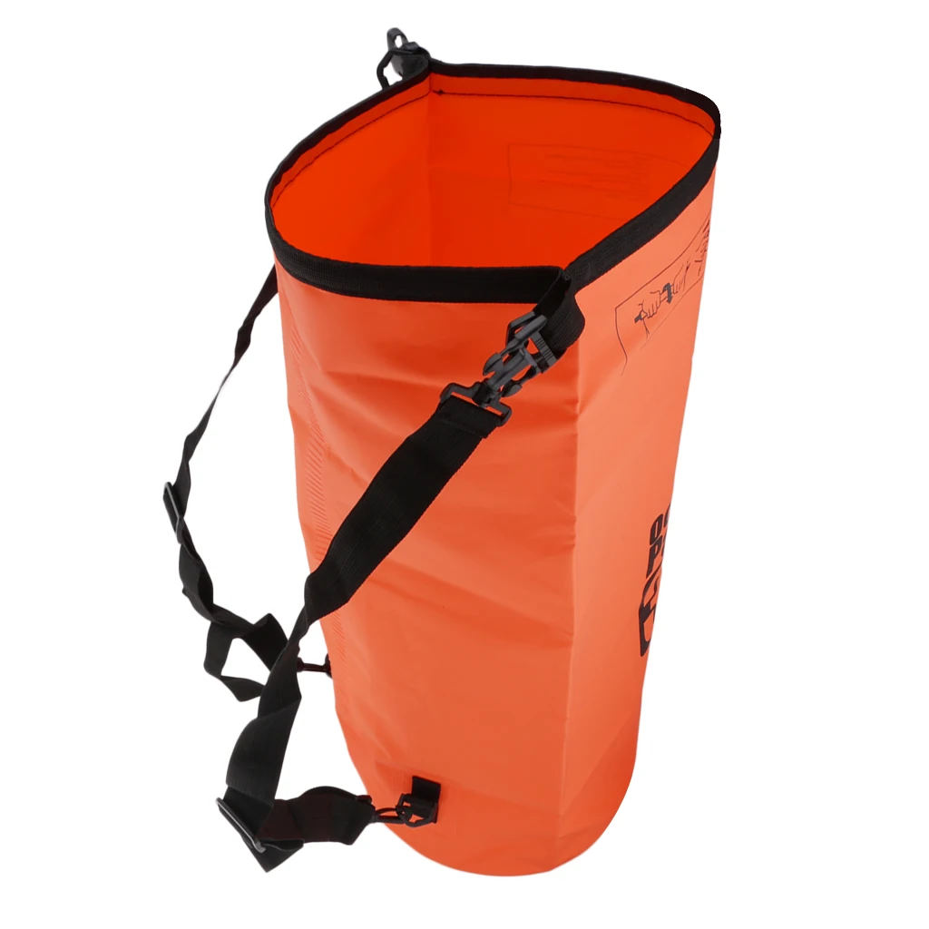 30L Waterproof Dry Bag Roll Top Backpack & Adjustable Shoulder Strap for Kayak Boating Canoeing Rafting Sailing Drifting Fishing