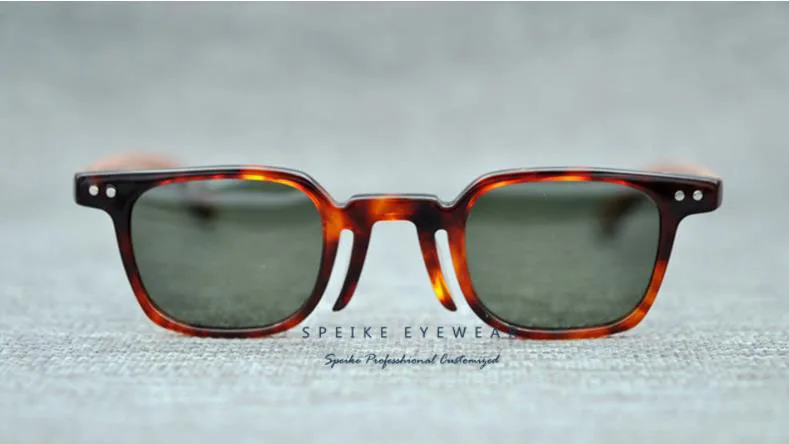 SPEIKO индивидуальные близорукость солнцезащитные 4681 солнцезащитные очки для чтения Ретро квадратная очки с разноцветными линзами UV400 Радуга старинные очки