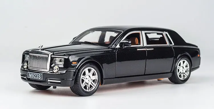 KIDAMI литье под давлением 1:24 Rolls-Royce Phantom Модель автомобиля украшения мальчик подарок на день рождения игрушки для детей автомобиль игрушки