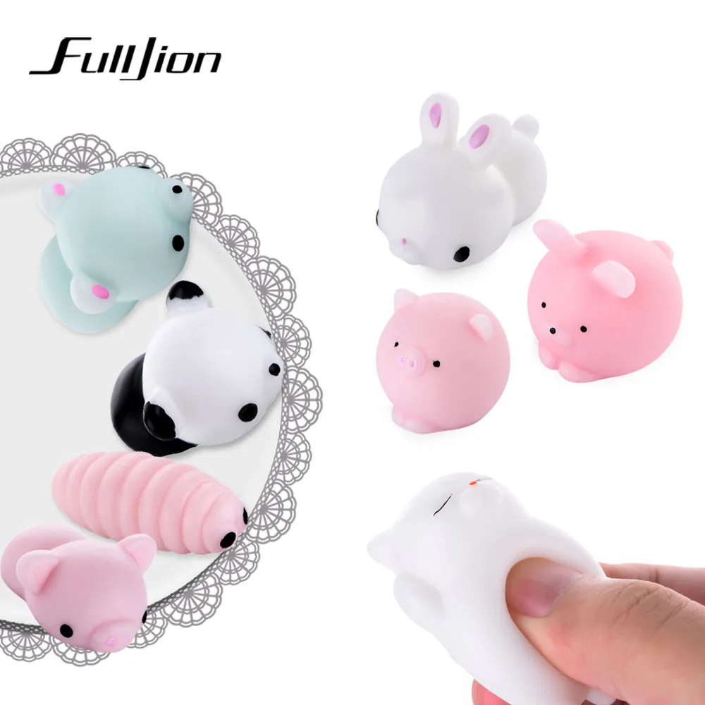 Fulljion Slime Entertainment Antistress Squishy Cat Animal Stress Relief font b Toys b font Novelty Gags