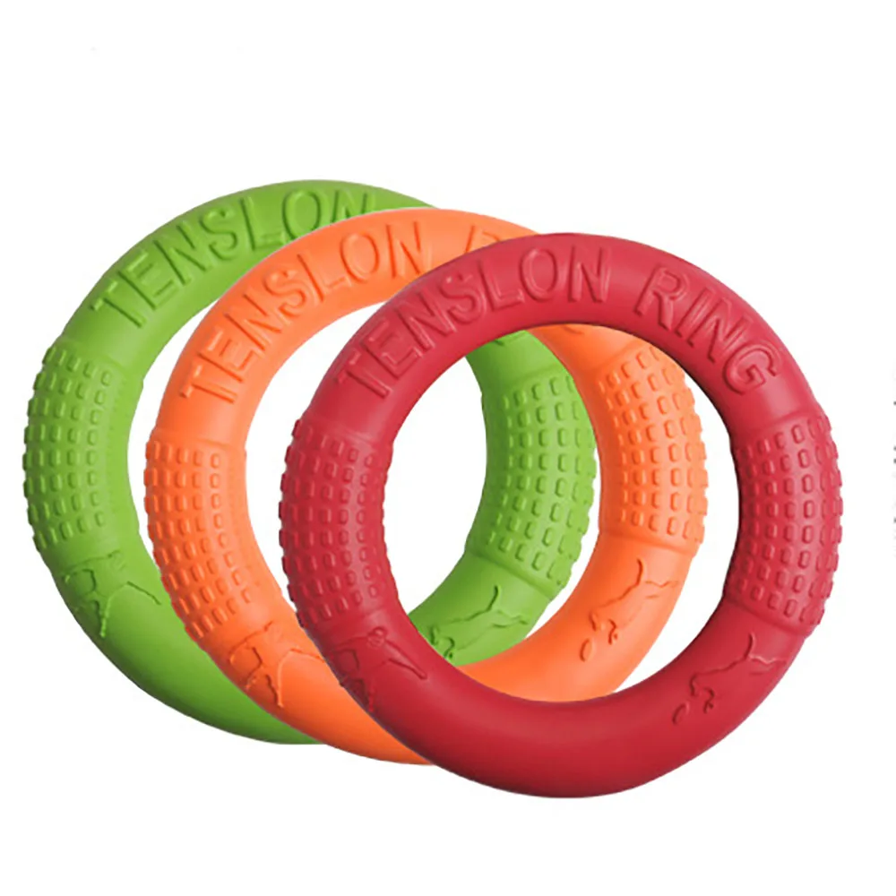 

Dog Flying Discs Pet Training Ring Interactive Training Dog Toy Portable Outdoors Large Dog Toys Pet Products Motion Tools