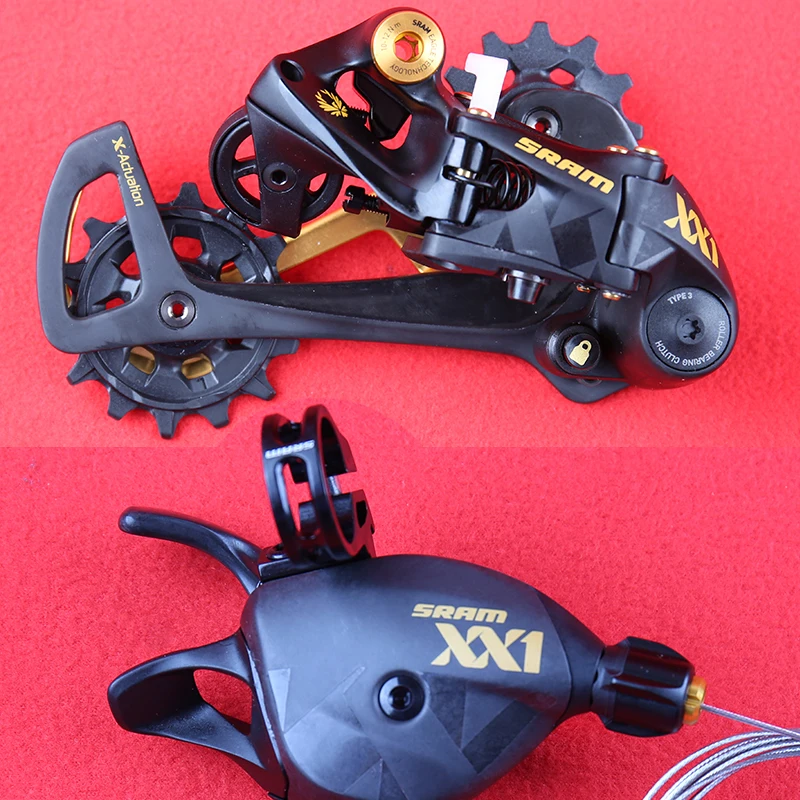 

SRAM XX1 EAGLE 1X12S 12 Speed MTB Bicycle Mountain BiKe Shifter Lever Trigger Right Side Rear Derailleur Golden