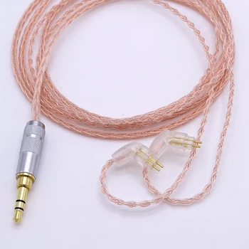 

1.2m 8 core 5N OCC Litz braid HiFi Cable Westone ES2 UM Ultimate Ears UE18 UE11 UE10 UE5 Headphone Upgrade Cable