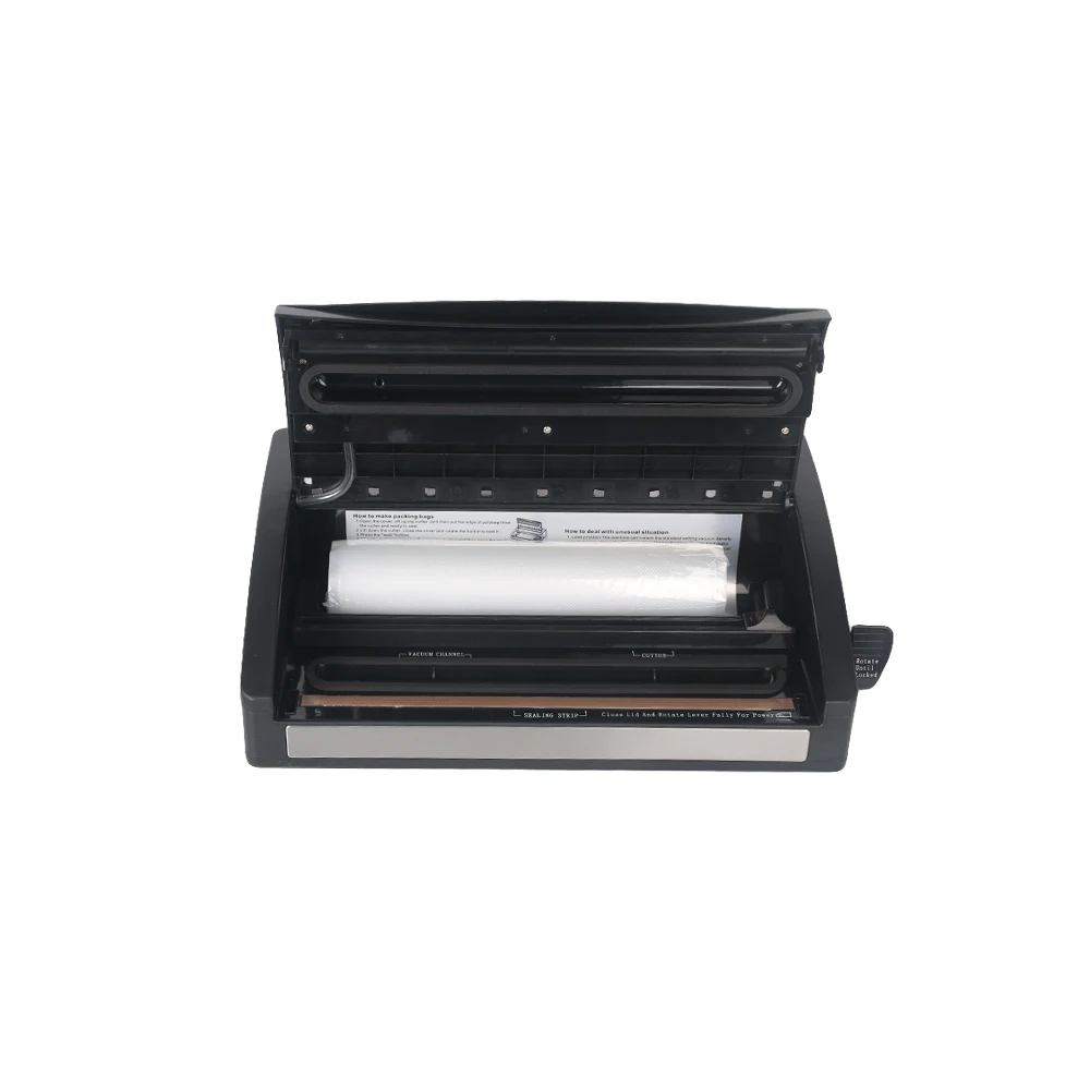 ITOP Household Vacuum Packing Machine Vacuum Sealer Stainless Steel+Plastic Two Speed Sous Vide Machine Food Processor