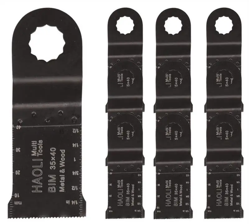 10pc 35mm Bi metal Oscillating Tool saw blade for cutting metal and