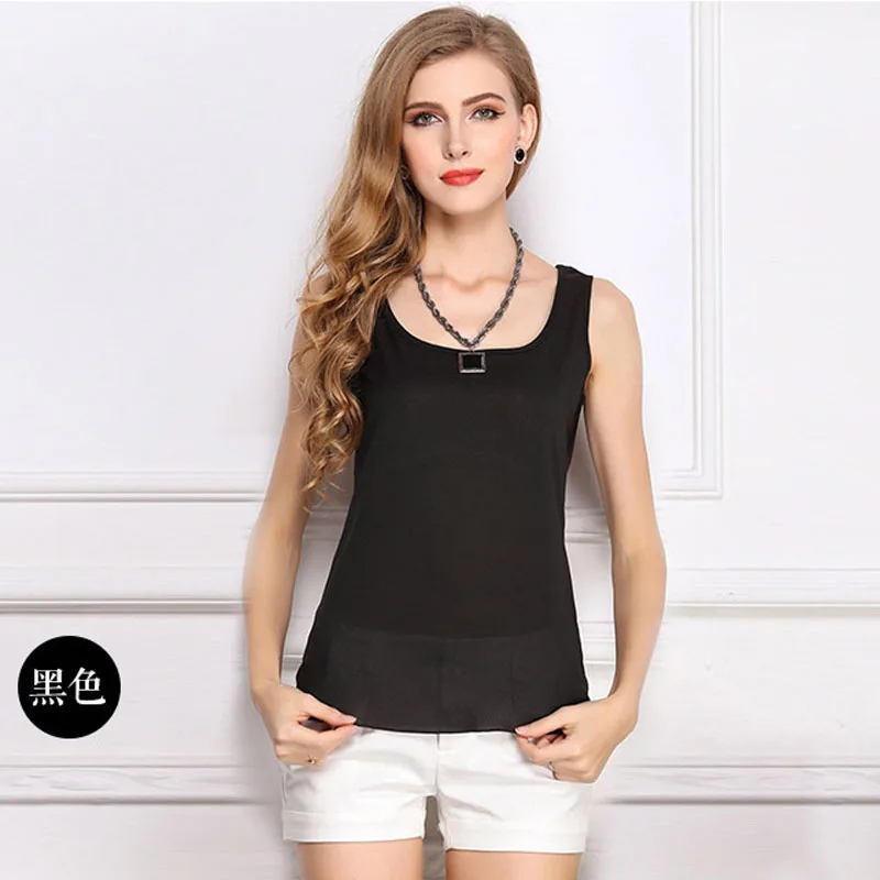 

LIVA Candy Color Shirt Women Summer Chiffon Tops Sleeveless Slim Blouses For Women Clothes Ruffle Elegant Vintage Skirts