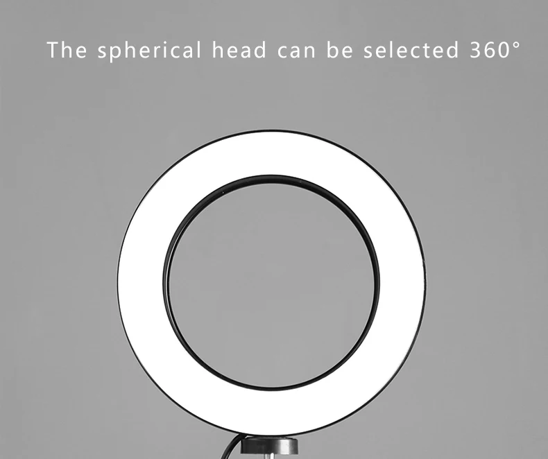 Dimmable LED Studio Camera Ring Light Photo Phone Video Light Annular Lamp With Tripods Selfie Stick Ring Fill Light For Canon - ANKUX Tech Co., Ltd