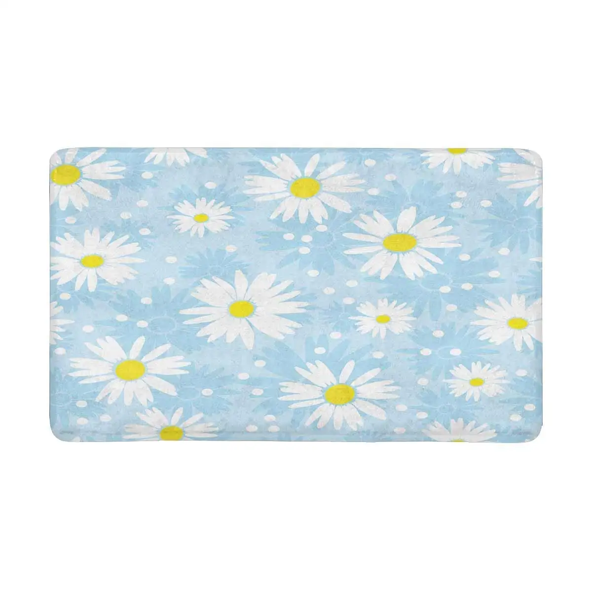 Милые ромашки Крытый входная дверь нескользящий, дверной половик ковер домашний декор