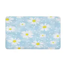 Милые ромашки Крытый входная дверь нескользящий, дверной половик ковер домашний декор