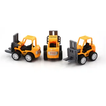 

2018 1 PC Mini Alloy Truck Car Toys Kids Forklift Vehicle Sets Educational Toys Engineering Vehicle Model Car Toys for Children