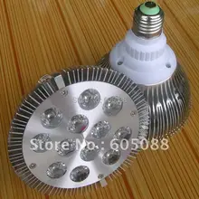 E27 12 Вт led par38 светодиодные лампы 12x1 Вт Epistar откалывают белые светодиодные энергосберегающие лампы AC85-265v 1200lm 6 шт./лот DHL