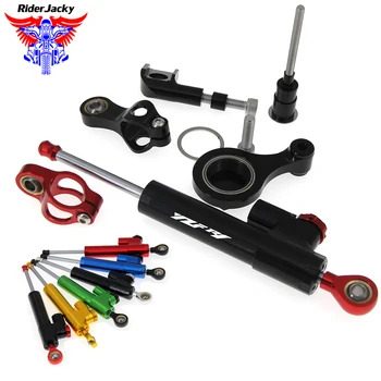 

Motorcycle Mounting Holder Steering Damper Bracket Stabilizer For Yamaha YZF R1 YZFR1 2006-2015 2007 2008 2009 2010 2011 2012 13