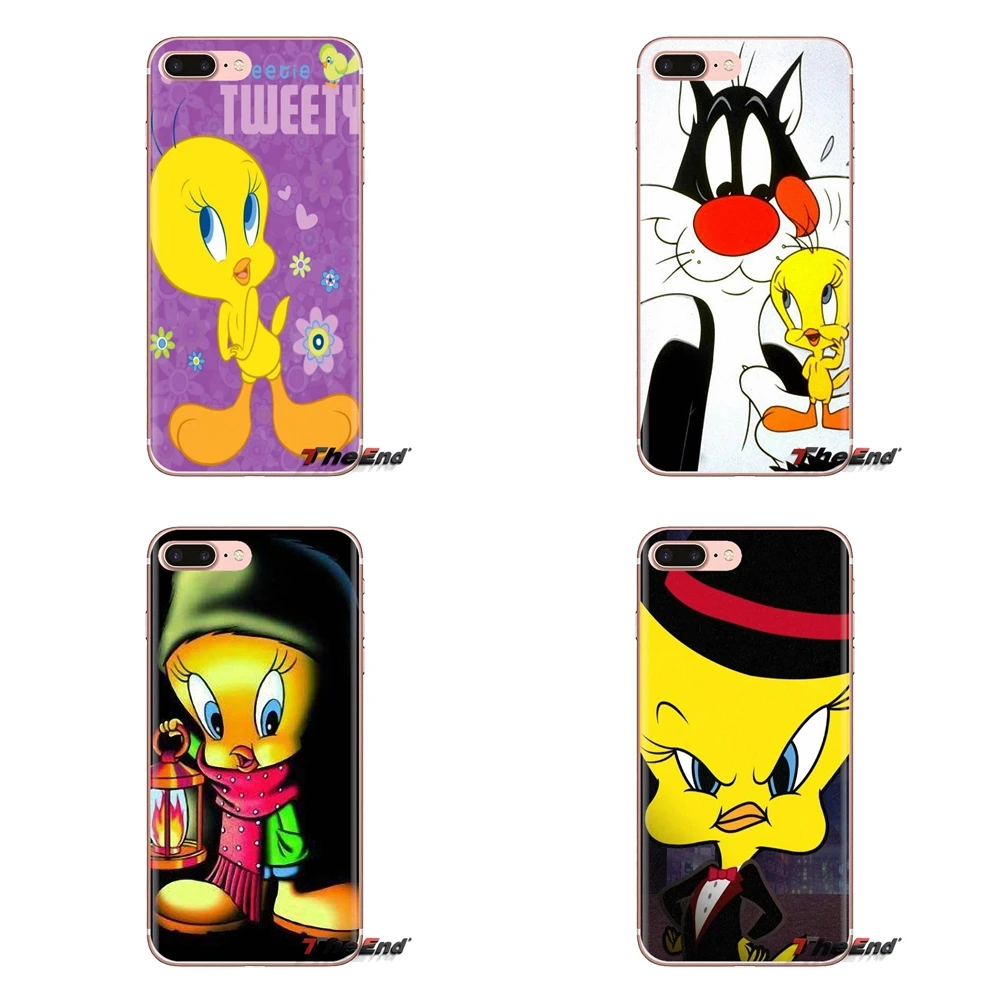 Soft Transparent Cases Covers For Huawei Mate Honor 4C 5C 5X 6X 7 7A 7C 8 9 10 8C 8X 20 Lite Pro Tweety Bird looney tunes Art |