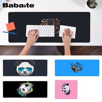 

Babaite Tiger and panda Natural Rubber Gaming mousepad Desk Mat Speed/Control Version Large Gaming Mouse Pad