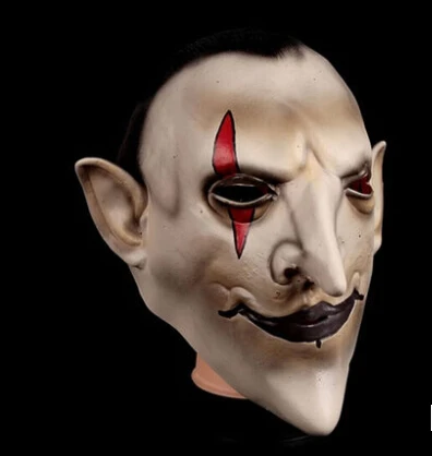 Детский день, маска на Хеллоуин, террор, адский граф, латексная Карнавальная маска, Маскарадная маска, адский граф, товары для Хэллоуина