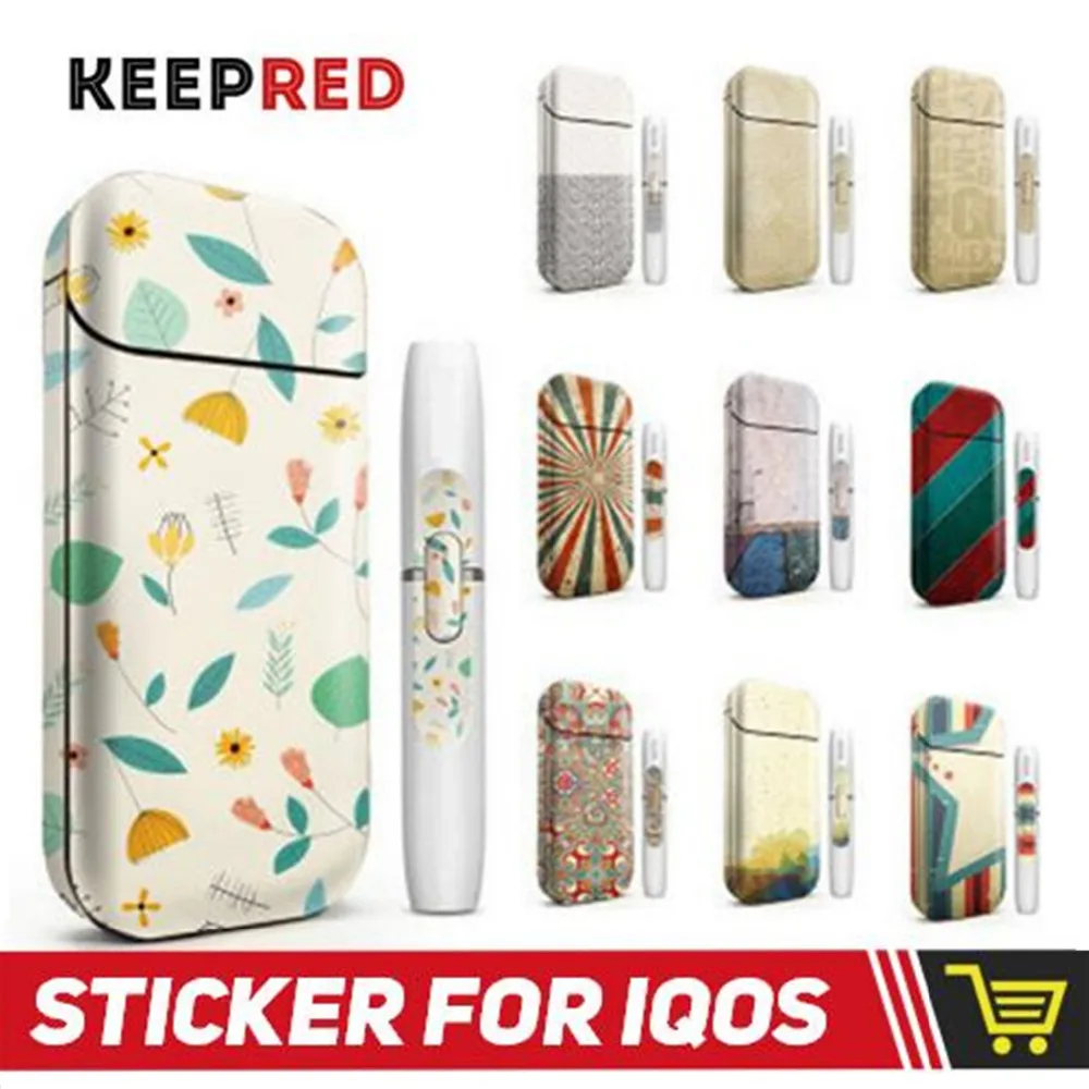

Colorful Sticker For IQOS For IQOS 2.4 Plus Universal 3M Printing Protective Skin Decals Stickers