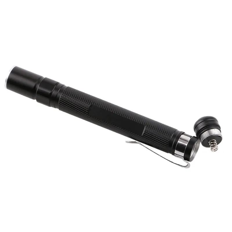 Мини светодиодный фонарик высокого качества Мощный мини светодиодный фонарь водонепроницаемый дизайн ручка подвесная с металлическим зажимом