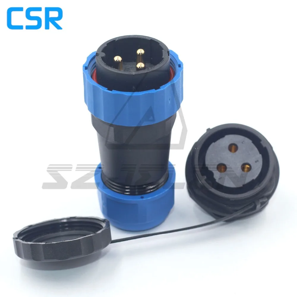 

SD28TP-ZM, waterproof Aviation Connector 3pin Plug and socket, IP68, LED Power cable connector, Industrial connector 45A