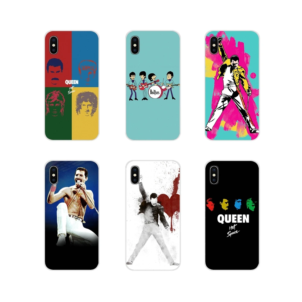 

For Samsung Galaxy A5 A6S A7 A8 A9S Star J4 J6 J7 J8 Prime Plus 2018 Cool Freddie Mercury Queen band Accessories Phone Bag Case