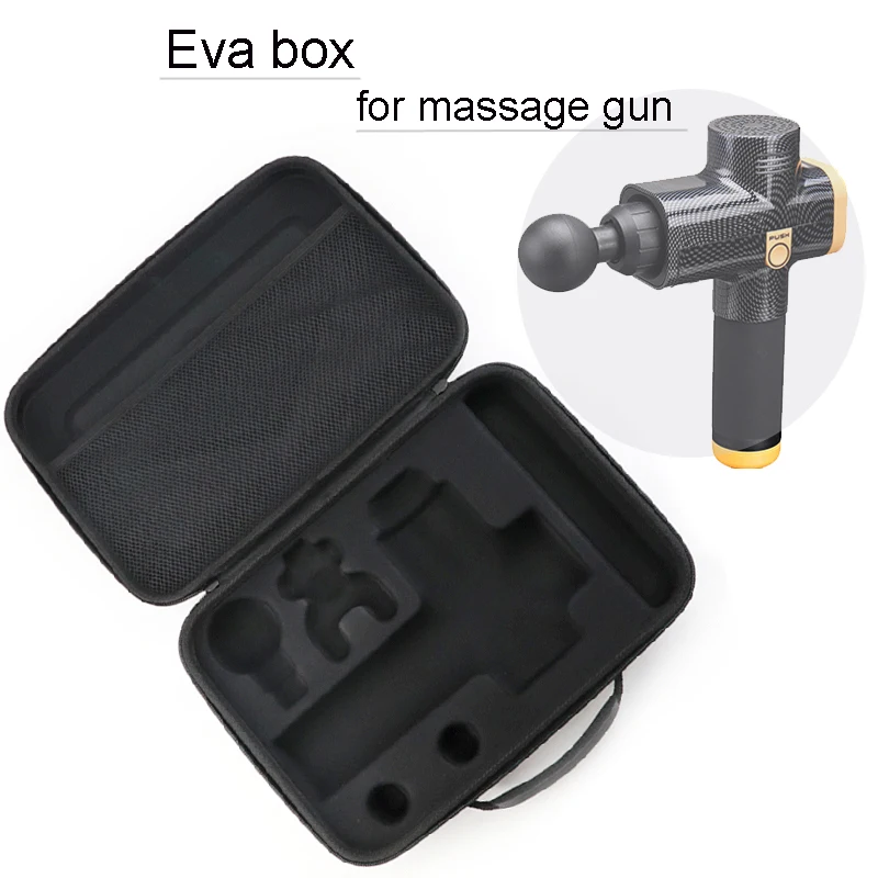 Box for Massage Gun Hypervolt/Phoenix/Tezewa Travel Bag Portable Case Durable Light Storge Case Bag Massager is Not Included