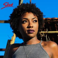 Гладкий парик из человеческих волос бразильский афро кудрявый парик для черных женщин не кружевные передние парики из человеческих волос