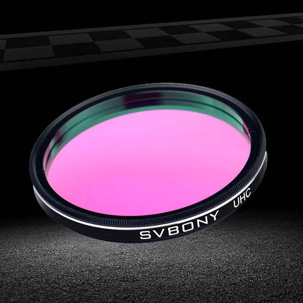 Filtro para Telescópio Observação de Objetos do Céu Svbony Polegada Profundo Astronomia Monocular Binóculos Telescópio F91131b 2 Uhc 16 Svbony 2 polegada uhc filtro para telescópio
