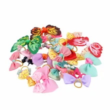 

PipiFren Dogs Bows Hair Pets Accessories For Small Dogs Supplies Hair Clips Puppy Yorkshire Grooming Bows noeud pour chien