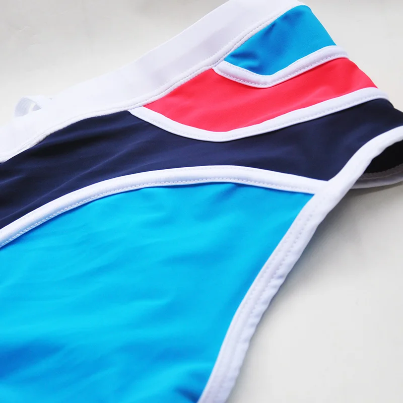 men's swim boxer sexy swimming trunks men's low rise mosaic swim Stripe Shorts Suit men men Swimsuit men underwear swim trunks swim shorts men swimsuit