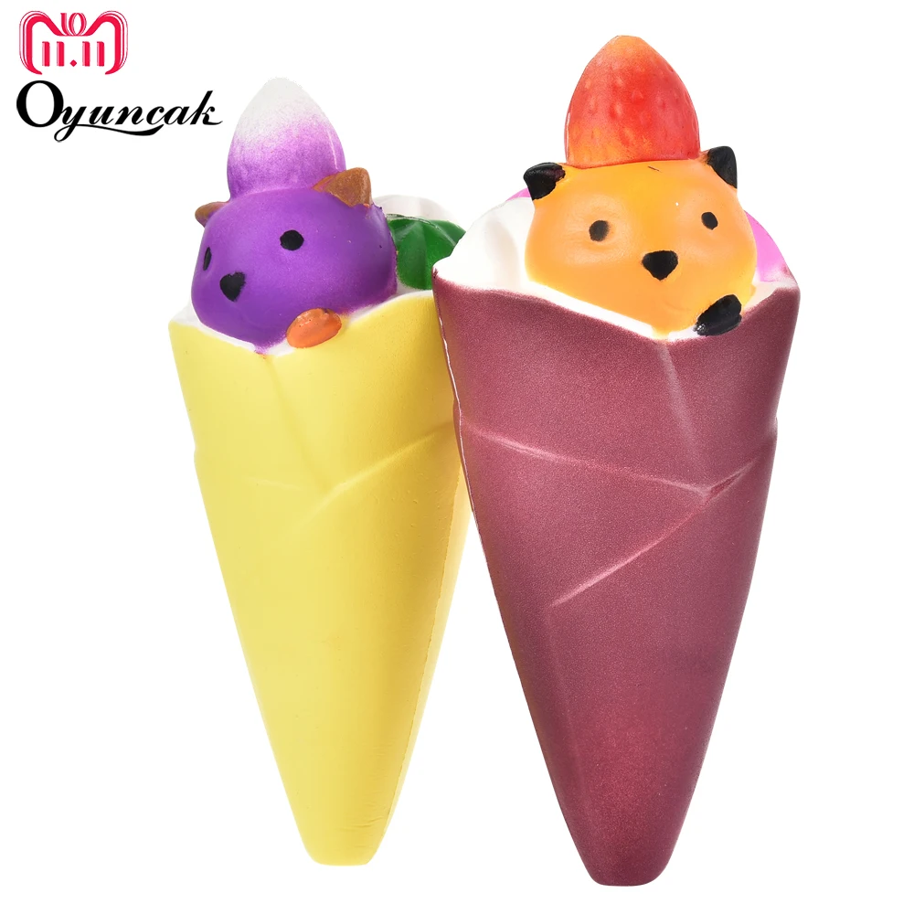 Oyuncak Squeeze Единорог мороженое мягкий Новинка кляп игрушки сюрприз снятие стресса