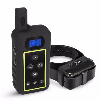 

Remote Dog Trainer Waterproof and Rechargeable Dog Training Collar Static Shock Vibration Electric Dog Collar for dog training