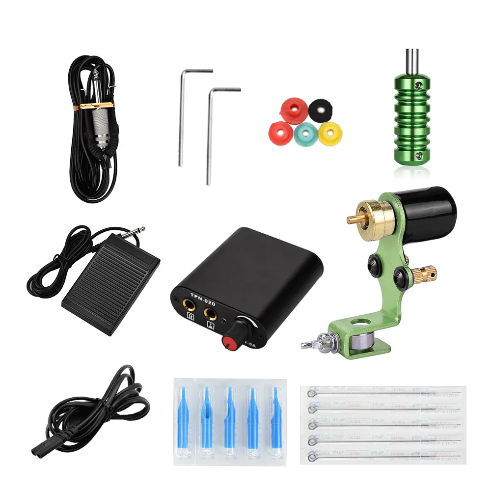 

Tattoo Kit De Tatuaje Completo Professional Kit Tattoo Gun Setmaquina De Tatuar Power Tatuajes Para Tatuar Set Kit Tatouage