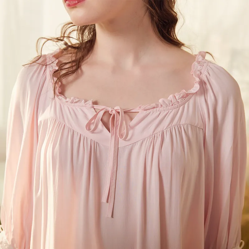 Женское платье в стиле &quotЛолита&quot рубашки для сна винтажном дворцовом