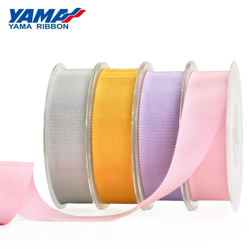 YAMA Rayon Petersham Ribbon 50Yards/roll 6 9 13 16 19 25 38 mm for Diy Handmade Gift Decoration Wedding Fashion Ribbons
