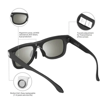 

2019 Electronic Diming Sunglasses LCD Original Design Liquid Crystal Polarized Lenses Factory Direct Supply Patent Technology